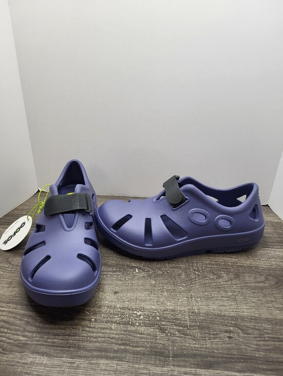 OOFOS Other - Oofos OOcandoo Recovery Shoe Water Drop Blue Mens 9 Womens 11 Adjusable New